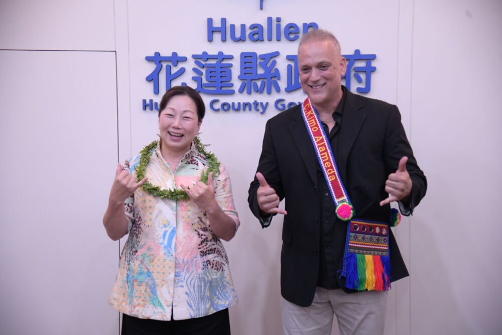 徐榛蔚攜手夏威夷簽署「姊妹市盟誼宣言」　台泥循環經濟技術大受好評