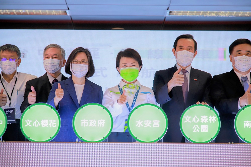 慶中捷綠線通車5周年　盧秀燕重申「完不了工的要完工」施政理念