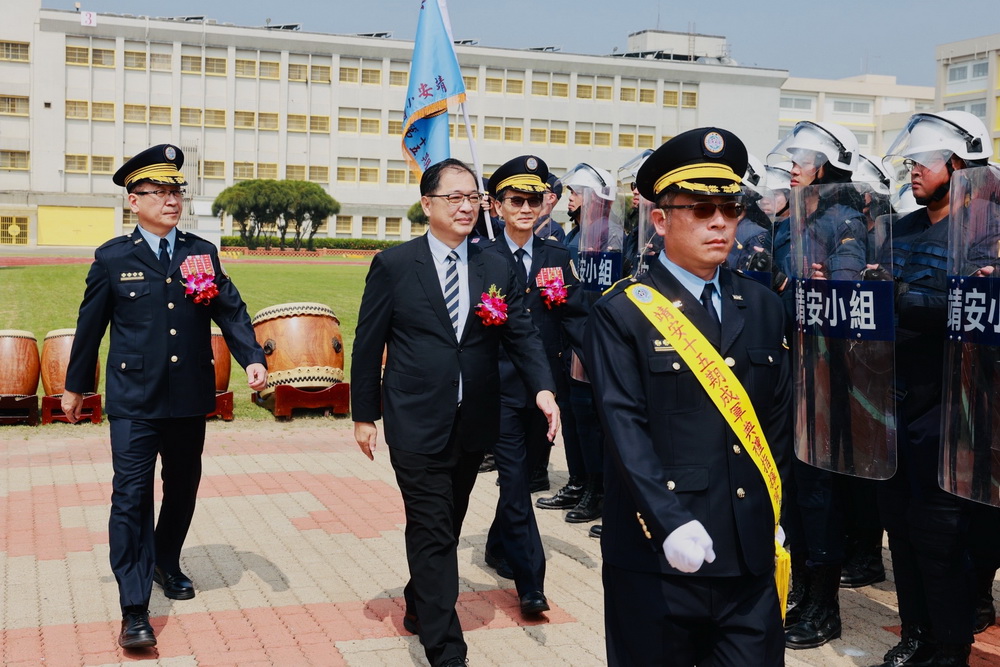 矯正署第15期靖安小組成軍　強化無人機反制戰術與分區聯防應變能力