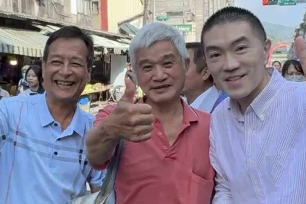 謝國樑走訪七堵南興市場高人氣　期待公辦政見會辯論 11