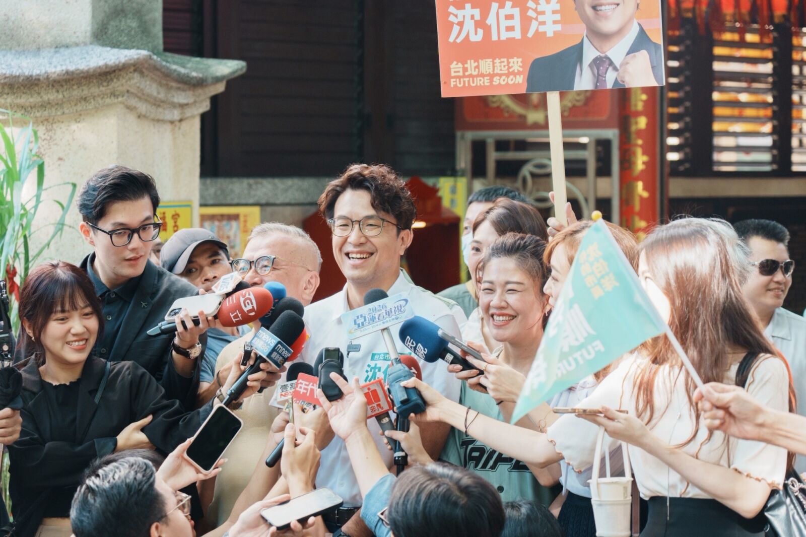 大吃3款滷肉飯　沈伯洋喊話：選舉一時、美食是一輩子
