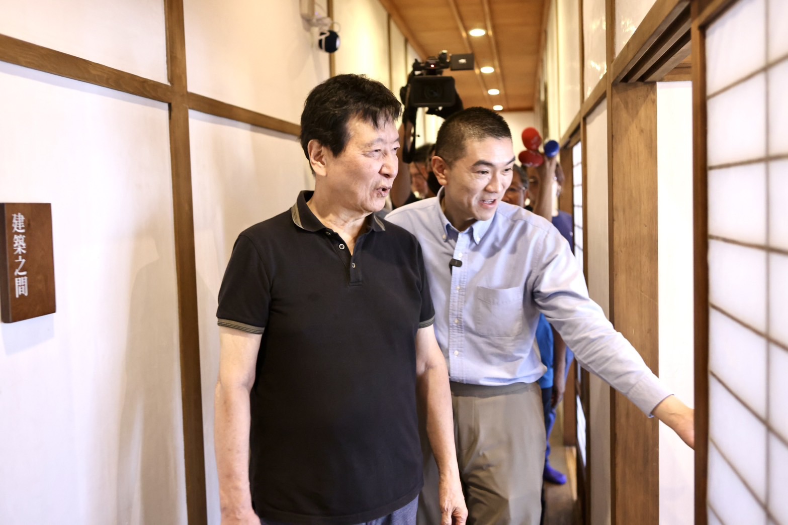 趙少康回老家開箱藝文新亮點　大讚謝國樑治理讓基隆更宜居
