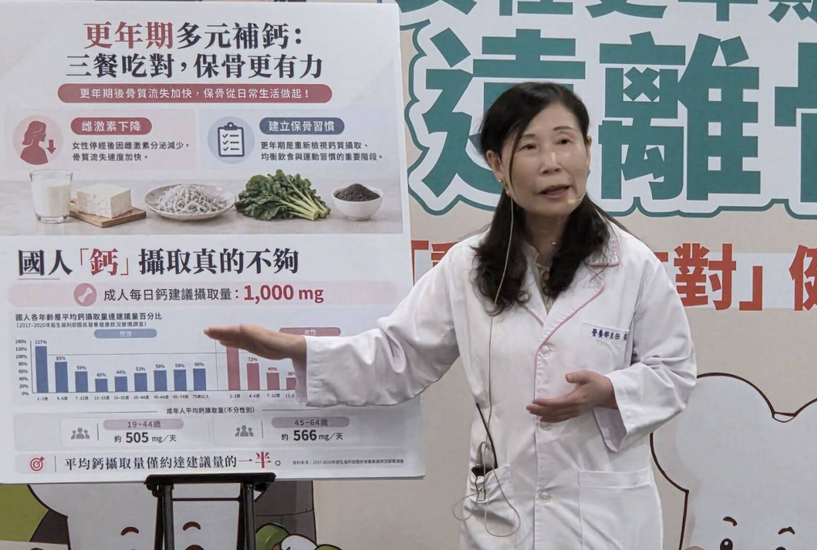 逾50歲女性10人1骨鬆   補鈣只靠早餐一杯奶？「少量多餐」吸收更好