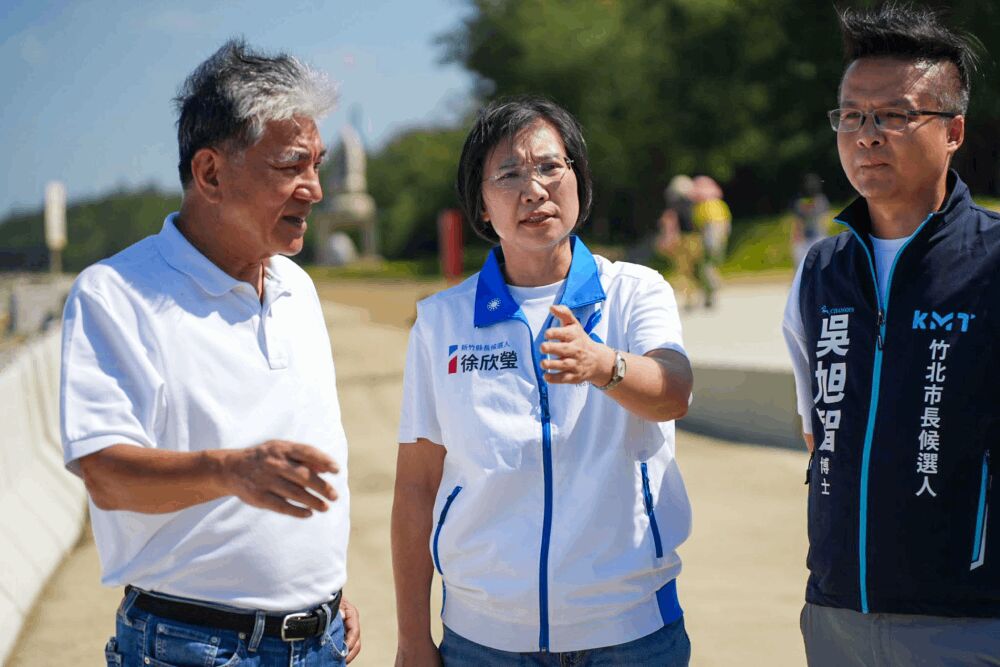 與鄭朝方為「陽光縣政承諾」交鋒　徐欣瑩陣營再問：誰讓竹北公園越來越水泥化