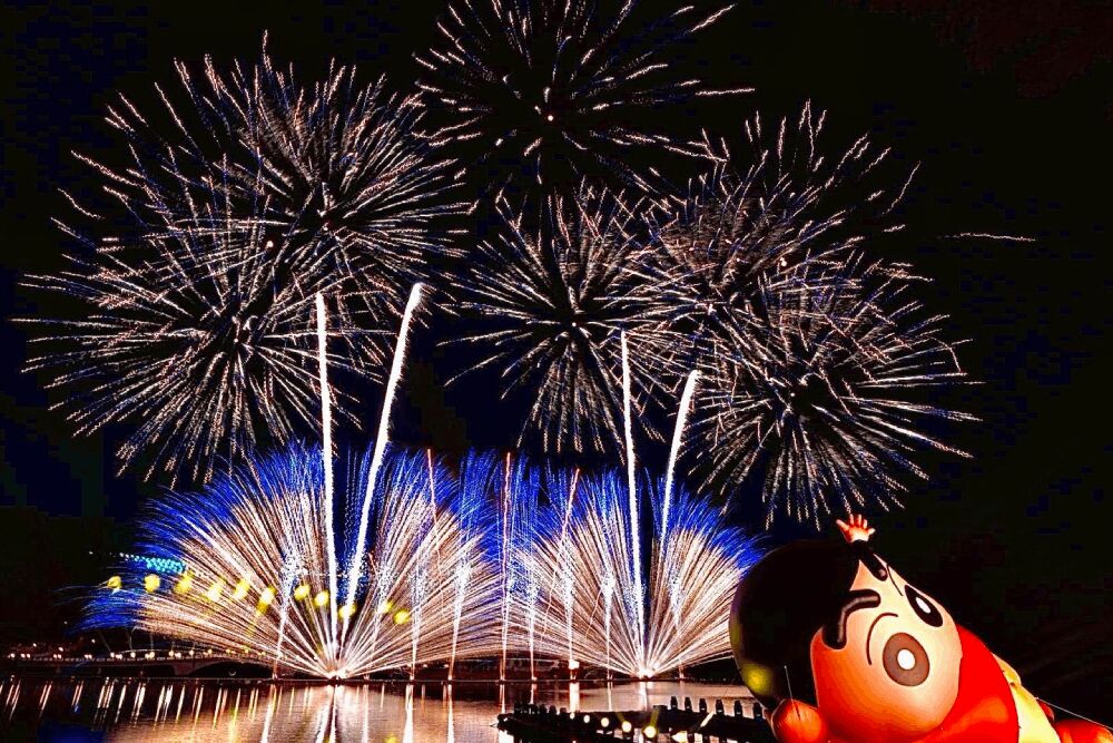 高虹安邀逛青草湖秋焰祭　巨型《蠟筆小新》、假日市集至10/26