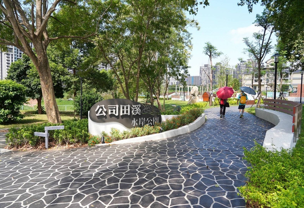 淡海新市鎮居民等到了　陳偉杰促成公七公園完工大片綠地到位