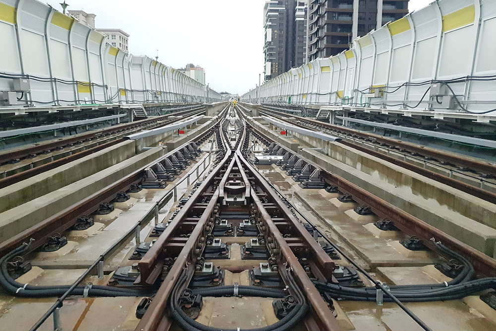 中捷藍線軌道工程決標　蘇瑞文：促進高架、地下與龍井機廠銜接