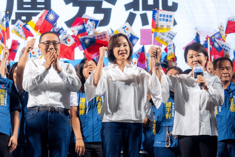 藍營要角拚團結　王金平侯友宜盧秀燕站台力挺柯志恩當高雄市長