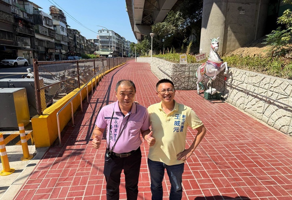 三重高速公路邊坡淪環境死角　王威元出手整頓有成果