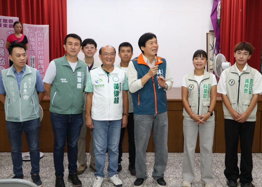 林國漳走訪羅東社區受熱烈歡迎　承諾推智慧敬老卡、銀髮友善環境 5