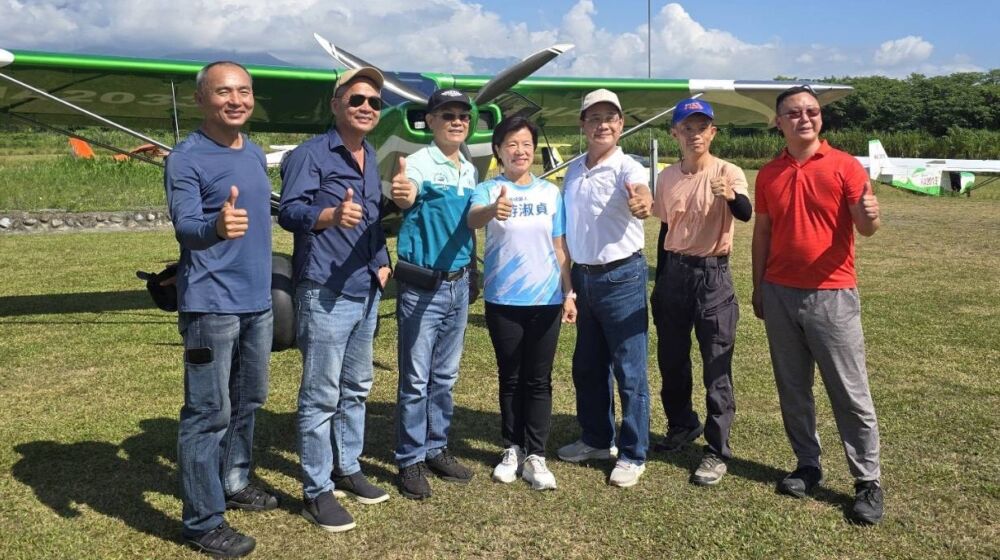 游淑貞拋花蓮航空觀光新構想　分階段打造「亞洲超輕航基地園區」