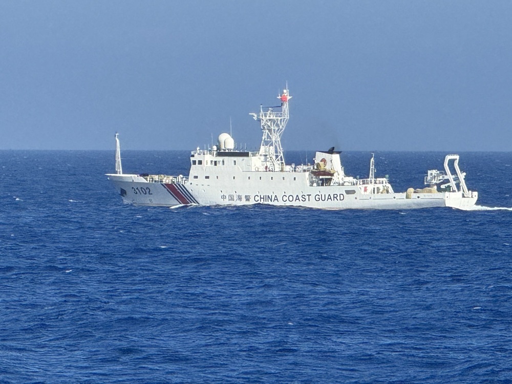 囂張海警船廣播中華民國不存在　海巡艦艇強勢回擊中國統戰言論