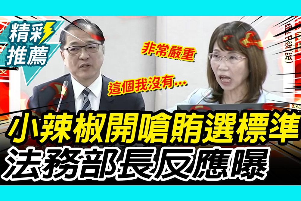 【CNEWS】時隔25年還在30元！陳昭姿舉2例嗆：賄選標準太灰色 鄭銘謙反應曝
