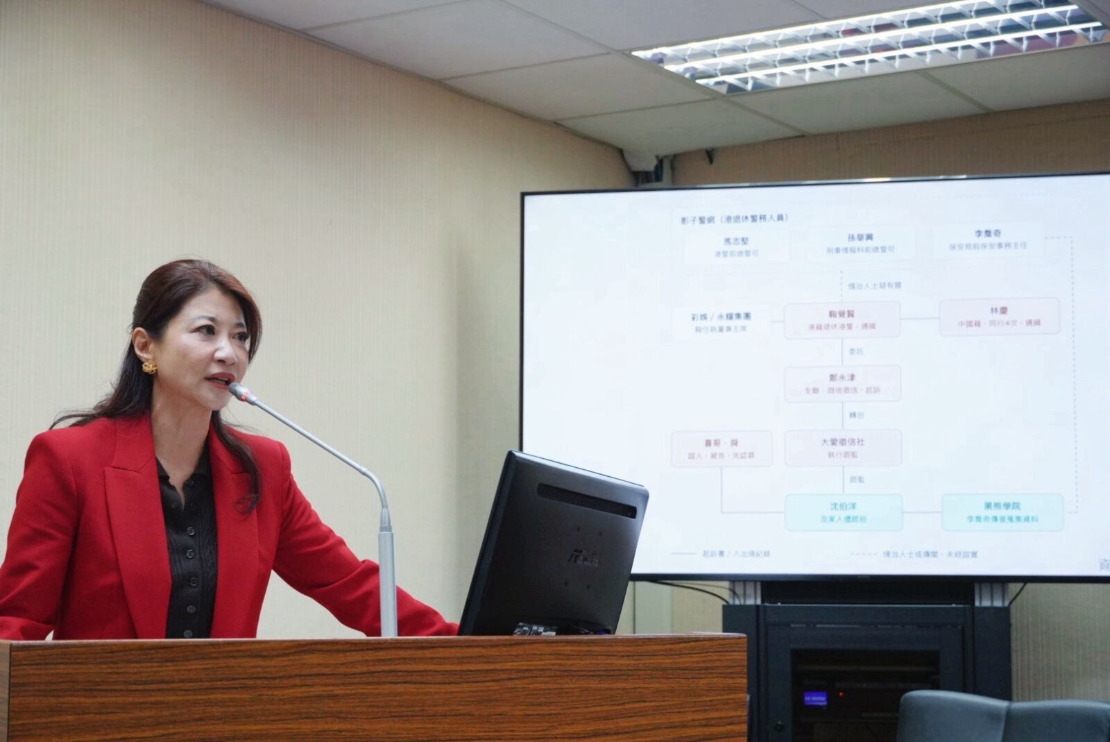 喜劇演員遭車衝涉跨境鎮壓　林楚茵喊話傅崐萁勿擋國安修法