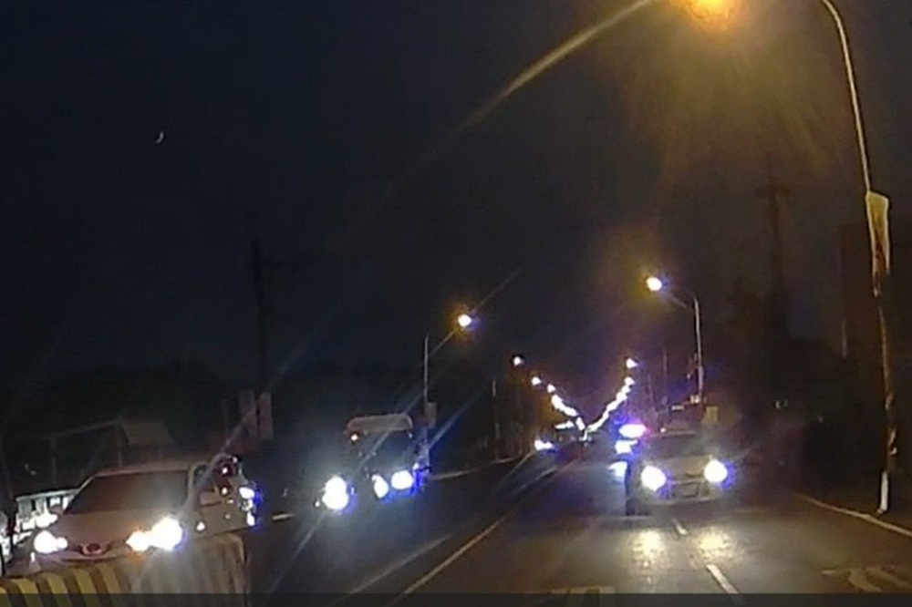 涉偷車牌中潭公路玩命飆　警網包抄狼狽落網還涉毒駕