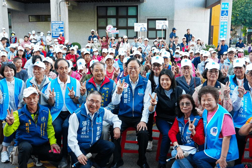 張善政細數大溪醫療、交通建設　盼支持連任再給市府團隊4年