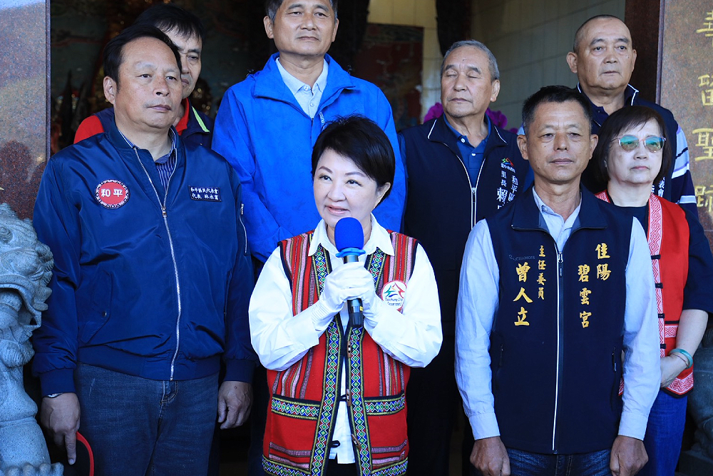 盧秀燕「和平專案」完善原鄉交通　智慧停車服務延伸梨山及環山地區
