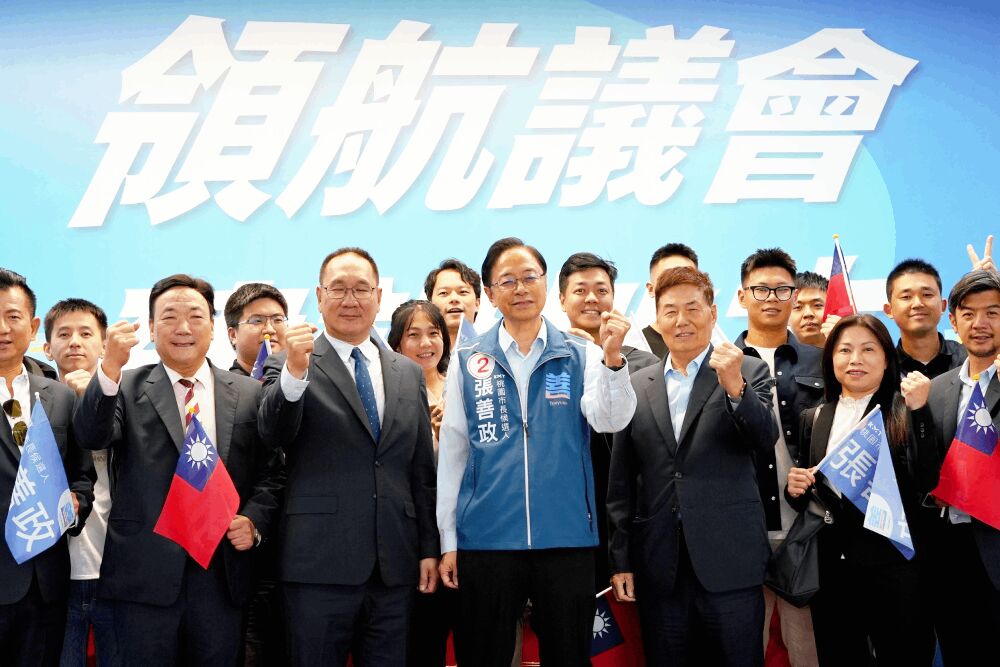 建設暨工程界後援會力挺連任　張善政感謝「他」4年助市政順利推進