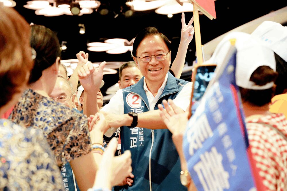 宗教後援會逾千人到場　張善政談選舉抹黑：勿撕裂鄉親