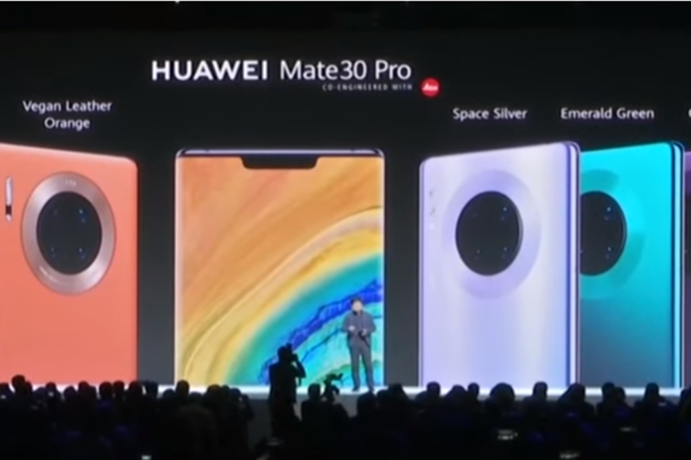 酸溜溜！余承東發表Mate 30：新iPhone 三鏡頭是學華為的而且還沒5G