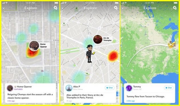 Snapchat新功能將使Snap Map成為下一代「動態消息」？