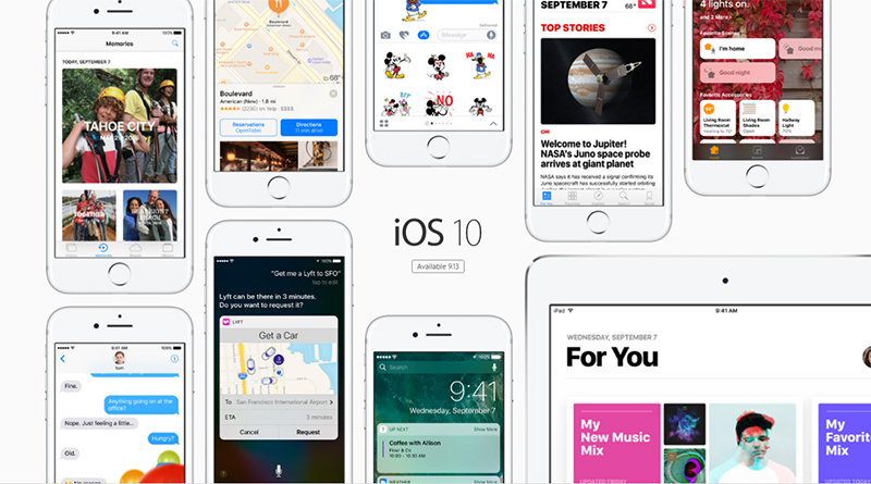iOS 10正式版將釋出 號稱升級更強大