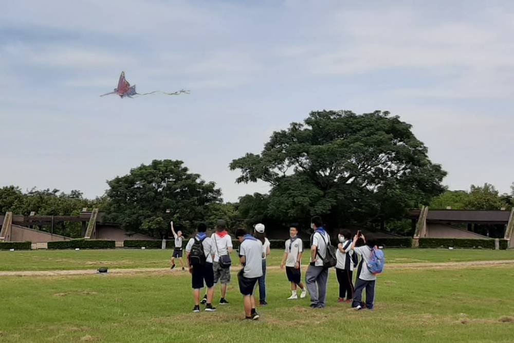 台中啟聰學校畢業生成年禮一起放風箏 11