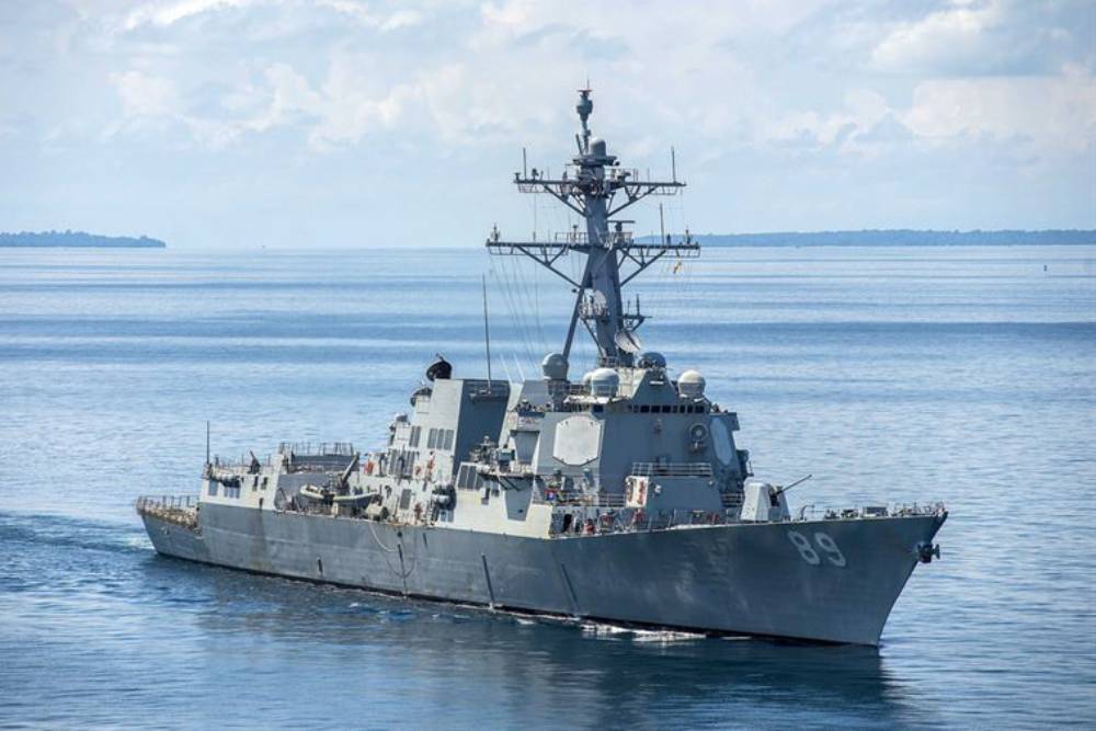 選後首次!美軍軍艦再度通過台海 國防部全程監控籲國人安心