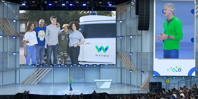 【Google I/O 2018】Waymo測試里程突破600萬英里 將在年底前推出自駕車載客服務