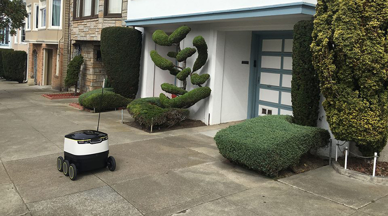 不用無人機，Skype創辦人要讓小巧機器人幫忙送貨