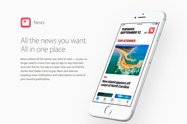 蘋果計畫將Apple News轉為「訂閱收費模式」 盼能帶來更多營收