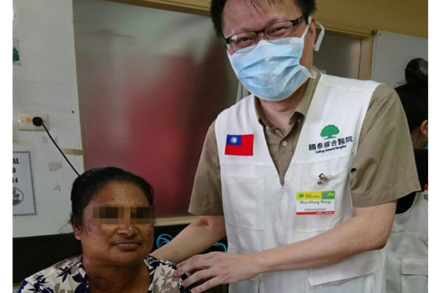 甲狀腺腫如「雞蛋」掛脖子6年 台灣醫師跨海救援