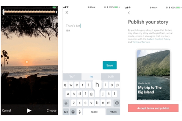 Airbnb也玩起「Stories」10秒旅行影音輕鬆分享