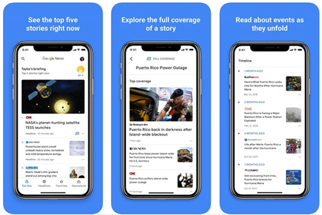 加入AI深度學習的「Google News」在iOS上登場了！