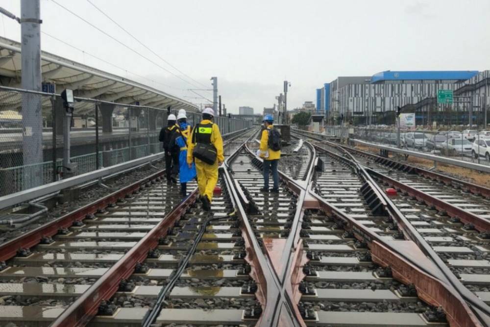 台中捷運公司今(3)日接管進駐捷運綠線 11