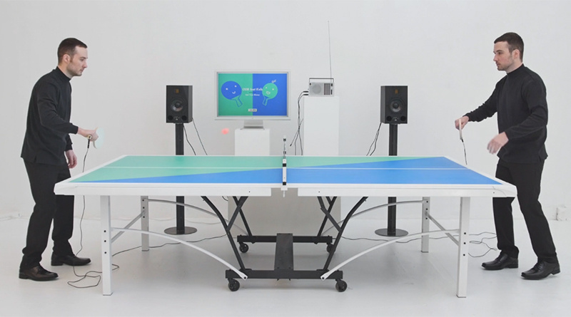 這款能播放音樂的乒乓球桌讓你打球超有節奏感！
